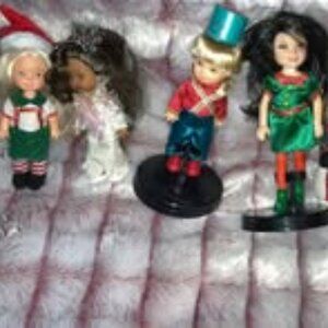 Lot of 7 Matel Kelly doll and friends